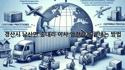 경산시 남산면 송내리 이사, 안전하게 끝내는 방법!